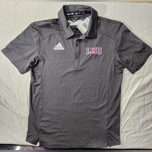 Adidas  LMU Men's Gray Polo Shirt SIZE S